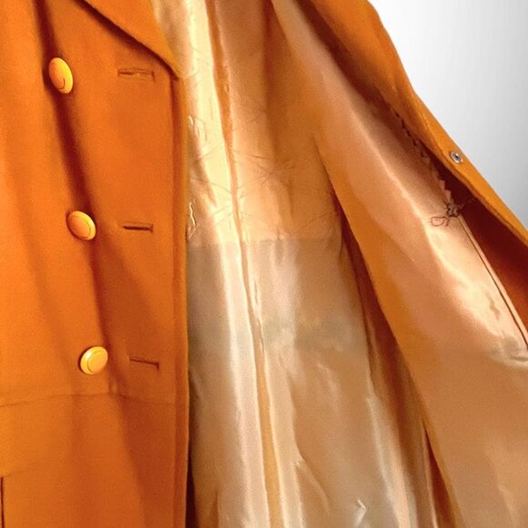 Mint Vintage Condition Custom Made in England 1960s - Long Peacoat - Picture 3 of 7